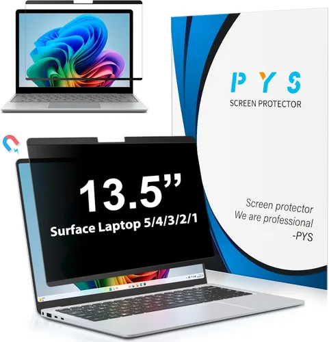 Miniatura 10 de PYS Pantalla magnética de privacidad para Microsoft Surface Pro 7 Plus, Pro 7, Pro 6, Pro 5, Pro 4, Pro 3 – Protector de pantalla de privacidad