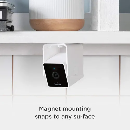 Miniatura 4 de Cámara de seguridad interior Petcube Cam para el hogar con video HD 1080p, audio bidireccional, detección de movimiento y aplicación para teléfono