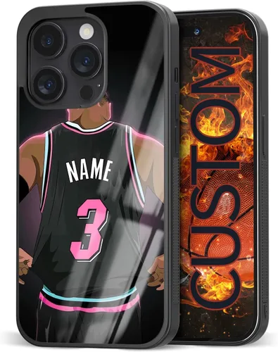 Fundas de teléfono de baloncesto personalizadas para iPhone 6 7 8 11 12 13 14 15 16 17 Pro Max Plus Mini X para Samsung A03 A13 A14 A16 A17 A51 A52