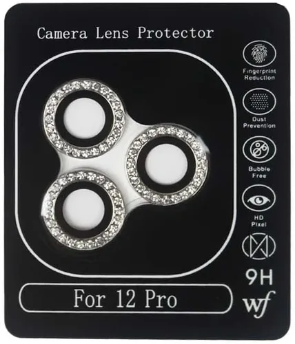 Miniatura 2 de Wildflower Fundas – Bling Negro para Cámara, Compatible con Apple iPhone 11 Pro y 11 Pro Max Funda de Teléfono Compatible, Brillante, Reflectante