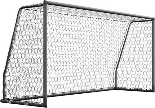 Miniatura 19 de NAIZEA Soccer Goals - 24x8/21x7/18x7/12x6/16x7/10x6/8x6/6x4FT Soccer Goals for Backyard Training- Portable Metal Soccer Net for Youth & Adults