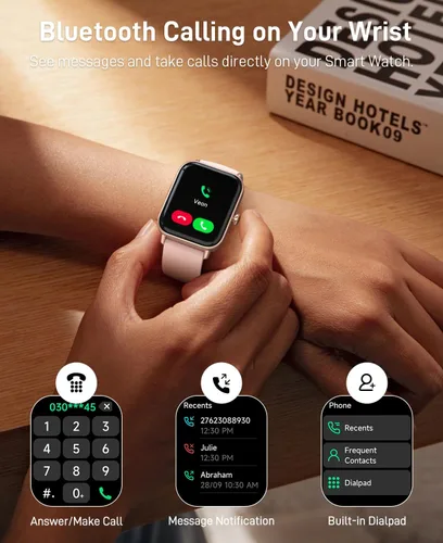 Miniatura 2 de Relojes inteligentes para hombres (Android y iPhones), 1.85 pulgadas HD Alexa incorporado Smart Wacth con monitor de frecuencia cardíaca, rastreador
