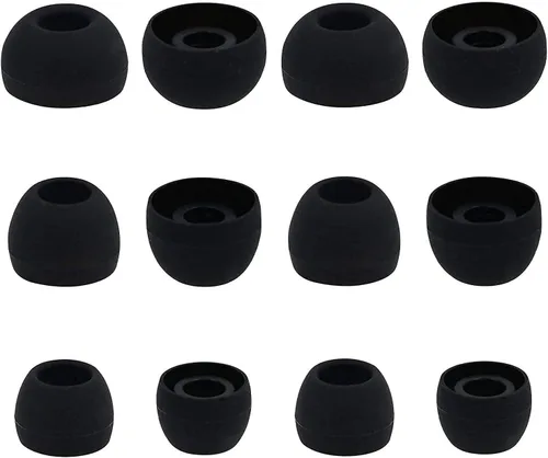 Miniatura 2 de ALXCD Puntas para los oídos compatibles con JBL Endurance Race 2 Sport Earbuds, 6 pares S/M/L tamaños de repuesto de silicona suave, compatible