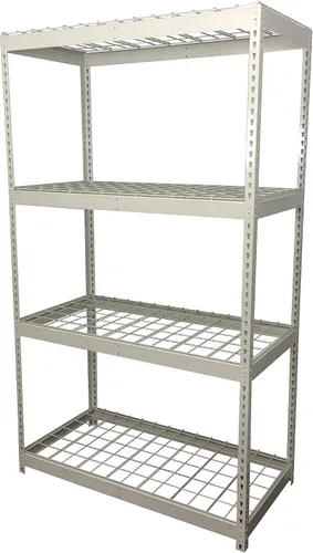 Miniatura 10 de MonsterRax - Estantería de garaje de 24 x 48 x 84 pulgadas, estante atornillado Hammertone - 500 libras por estante de acero de alta calidad