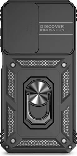 Miniatura 9 de Funda para Samsung Galaxy A15 5G con cubierta para lente de cámara, protector de pantalla HD, doble capa de grado militar, probada contra caídas