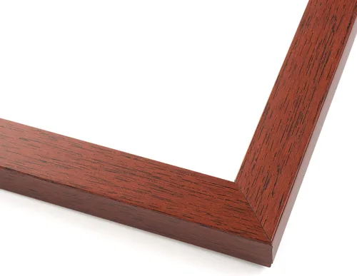 Miniatura 2 de Marco de 31 x 31 pulgadas, color marrón y rojo cerezo, ancho del marco de 0.75 pulgadas, profundidad del marco interior de 0.5 pulgadas, colección
