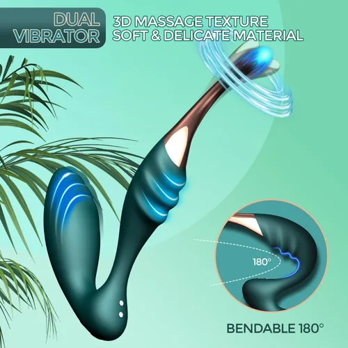 Miniatura 5 de Vibrador juguetes sexuales, vibrador de punto G, estimulador de clítoris para adultos con doble 10 vibraciones, juguete para adultos, vibradores