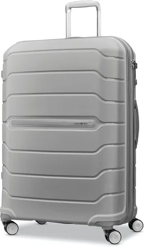 Miniatura 45 de Samsonite Freeform de carcasa rígida expandible con ruedas giratorias dobles, Negro