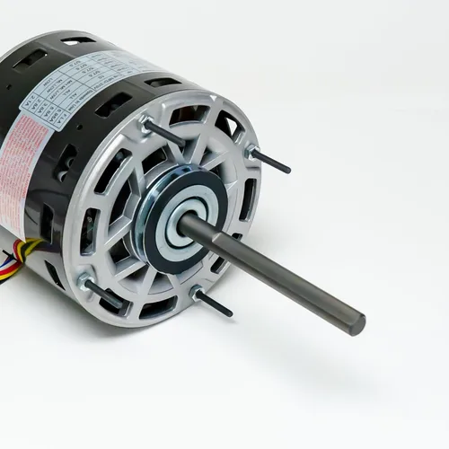 Miniatura 3 de NBK 20585 Motor del soplador del manipulador de aire del horno 1/2 a 1/6 HP 1075 RPM 115 voltios reemplazo para 5460 4 velocidades