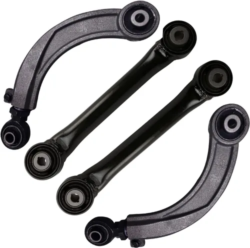 Miniatura 128 de Detroit Axle - Brazos de control superiores traseros para Chrysler 300 Dodge Challenger Charger Magnum, reemplazo del conjunto de brazos de control