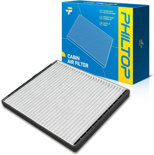 Miniatura 8 de PHILTOP Filtro de aire de cabina con carbón activado, compatible con CF10612 Smart Fortwo 2008, 2009, 2010, 2011, 2012, 2013, 2014, 2015-2018, Smart