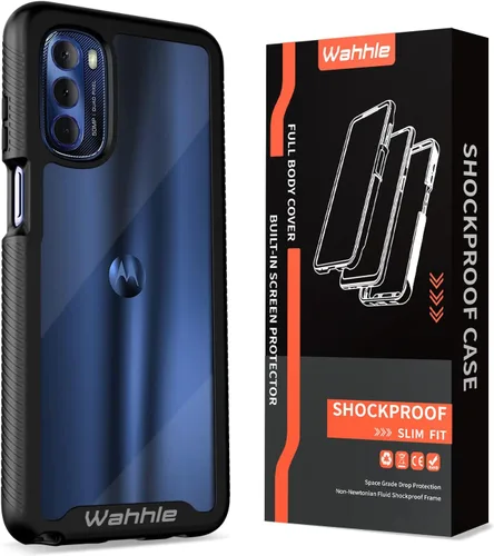 Miniatura 7 de Funda para Moto G Stylus 2022 4G, protector de pantalla integrado, cuerpo completo, a prueba de golpes, protección delgada, color negro