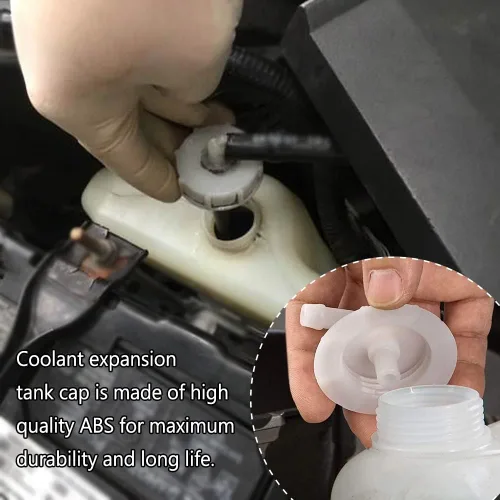 Miniatura 6 de 2 tapas de tanque de desbordamiento de depósito de refrigerante para radiador con junta, tapa de depósito de refrigerante para la mayoría
