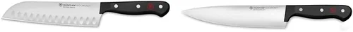 Miniatura 5 de Wusthof Gourmet - Cuchillo Santoku de borde hueco de 7 pulgadas con grabado personalizado, personalizado