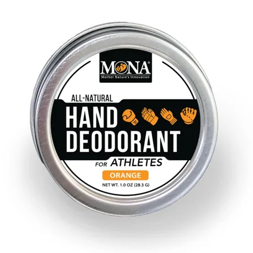 MONA Brands - Desodorante de manos para atletas | Desodoriza y nutre las manos | Absorbe la humedad | 100% natural, vegano y libre de crueldad
