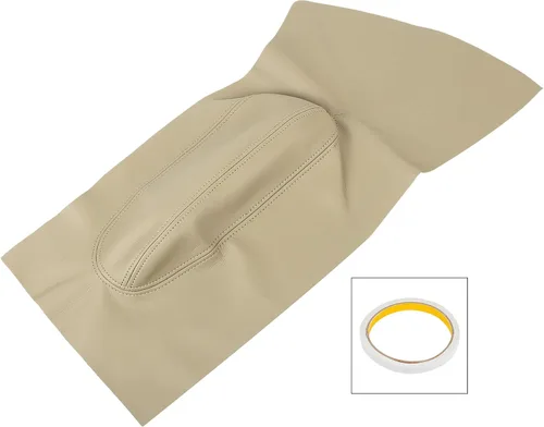 Miniatura 8 de X AUTOHAUX Par de cuero de microfibra beige panel de puerta reposabrazos reemplazo para Volkswagen Beetle 1998-2010