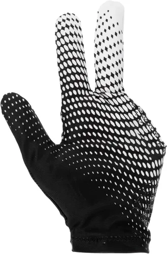 EXCEART Guantes elásticos de 3 dedos para mostrar billar, tiradores de billar, carom, billar, taco, guantes deportivos para llevar en la mano