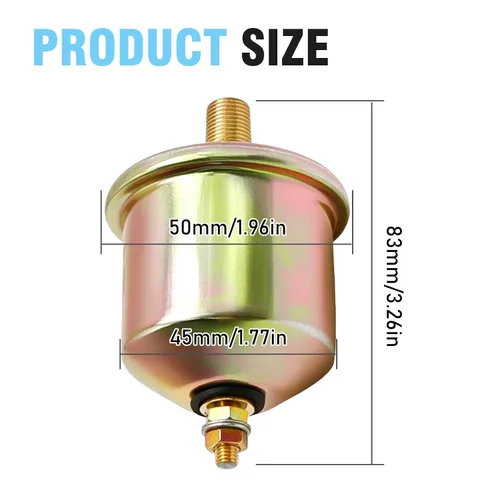 Miniatura 3 de Reemplazo de la unidad de envío del sensor del remitente de presión de aceite para Volvo Penta Mercury Mercruiser Marine OMC, reemplaza 815425T
