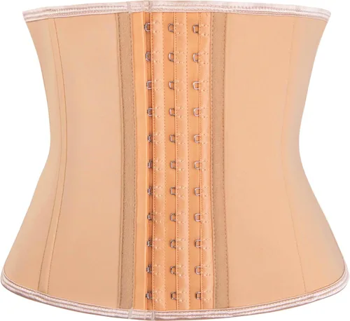 Miniatura 19 de Entrenador de Cintura de Torso Corto para Mujer, Baja la Grasa del Vientre, Fajas Colombianas de Entrenamiento, Corsé Moldeador de Cintura