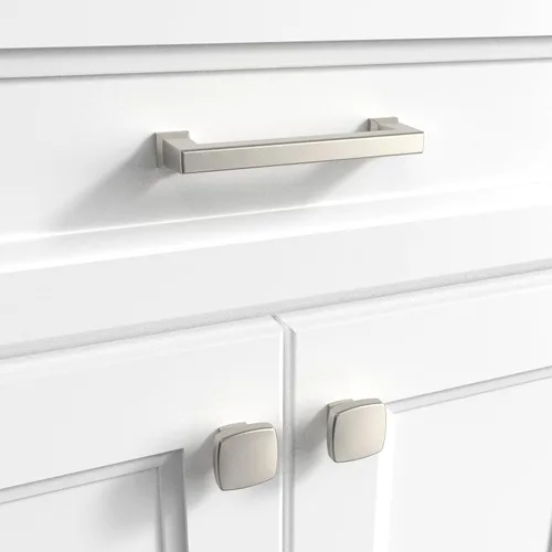 Miniatura 3 de 30332 - Pomo para puerta y cajón Conrad (individual) - Diámetro de 1-1/4", níquel satinado cepillado