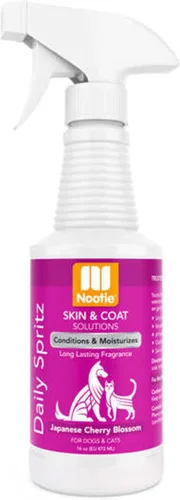 Miniatura 6 de Nootie Sweet Pea Vanilla Daily Spritz para perros y gatos - Acondiciona e hidrata el pelaje, spray para mascotas de larga duración - 16 oz