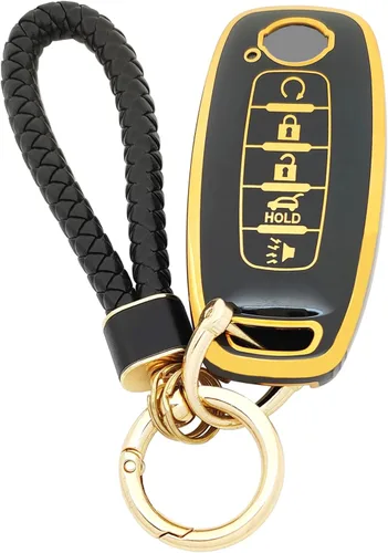 Miniatura 10 de Funda para Llavero de Coche Llavero Funda de Llave de TPU Suave Carcasa de Protección Portallaves Accesorios