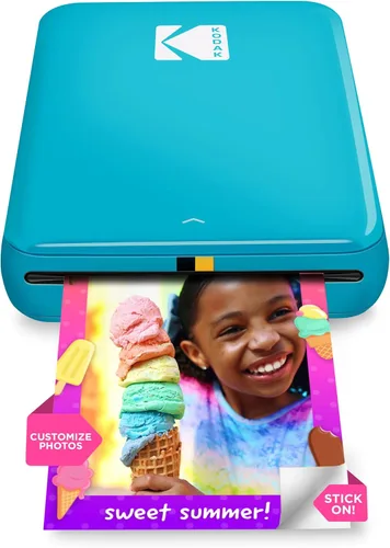 Miniatura 24 de KODAK Barbie x Step Slim Impresora fotográfica instantánea inalámbrica portátil de 2"x3" Papel fotográfico prémium (50 hojas)