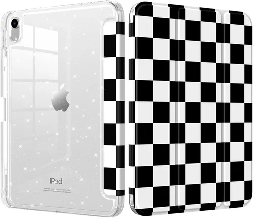 Miniatura 89 de MoKo Funda para iPad (A16) de 11ª generación 2025/10ª generación 2022, iPad de 11 pulgadas/10.9 pulgadas con cubierta trasera translúcida de TPU