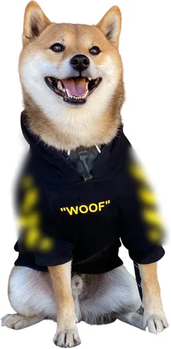 Miniatura 16 de ChoChoCho Sudadera con capucha y suéter para perros – Elegante ropa urbana de algodón para gatos y cachorros en gris – S, M, L