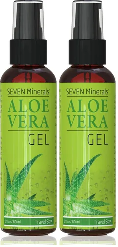 Miniatura 9 de Seven Minerals Gel orgánico de aloe vera de aloe 100% puro recién cortado, 1 galón, de la más alta calidad, cultivado en Texas, vegano, sin perfume