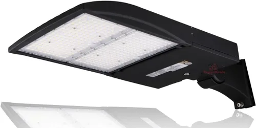 Miniatura 35 de RuggedGrade NextGen III - Luz LED para caja de zapatos de 300 W, 42,000 lúmenes, blanco brillante de 5000 K, montaje de brazo, 277-480 V, carcasa