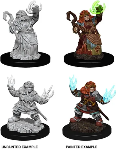 Miniatura 3 de Pathfinder Battles Deep Cuts Unpainted Miniatures: Wave 7: Female Dwarf Summoner