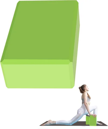 Miniatura 9 de Bloque de yoga - Espuma EVA de látex sin soporte - Superficie antideslizante suave con bisel para yoga, pilates, meditación - Accesorios de yoga