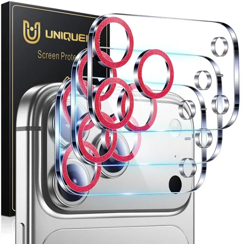 Miniatura 81 de UniqueMe para Paquete de 3 Protectores de Lente de Cámara para iPhone 15 Pro/iPhone 15 Pro Max, [Protección contra Caídas] [Compatible con Fundas]