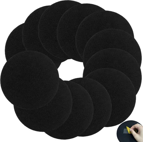 Miniatura 7 de Repuesto de filtro de carbón para compost de cocina de 6.7 pulgadas, paquete de 12 filtros de carbón de repuesto de cubo de abono de 6.7 pulgadas