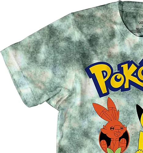 Miniatura 5 de Pokemon Camiseta de juego Pikachu para hombre, diseño de Gotta Catch Em All