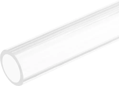 Miniatura 29 de MECCANIXITY Tubo acrílico rígido redondo tubo transparente 0.236 in ID 0.315 in OD 12.008 in longitud para lámparas y linternas, sistema