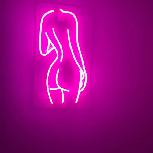 Miniatura 7 de Señal de neón con texto en inglés "Sexy Lady Naked Lad", letrero decorativo para el hogar, dormitorio, decoración de habitación, bar, cerveza, Rojo