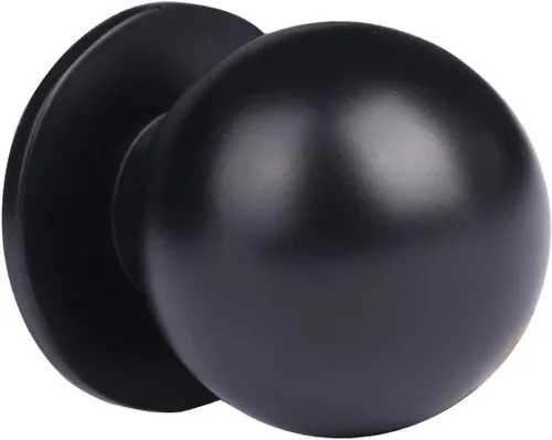 Miniatura 8 de Paquete de 10 pomos de gabinete cromados pulidos, pomos de bola de 1 pulgada (0.984 in) para muebles. Tiradores redondos sólidos para gabinetes