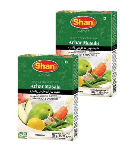 Miniatura 97 de Shan Korma Recipe and Seasoning Mix 1.76 oz (50g) - Spice Powder for Traditional Meat in Yogurt Sauce - Suitable for Vegetarians - Airtight Bag in a