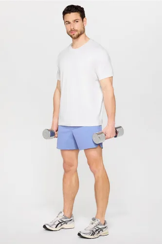 Miniatura 60 de Fabletics The One - Pantalón corto para hombre (forro), entrenamiento, natación, ligero, de secado rápido, bolsillo con cremallera, tejido elástico
