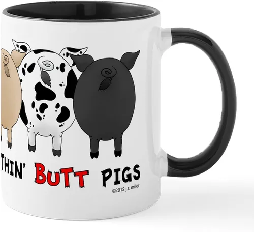 Miniatura 11 de CafePress Black Sheep Mug Taza de café de cerámica de 11 oz (11.0 fl oz)