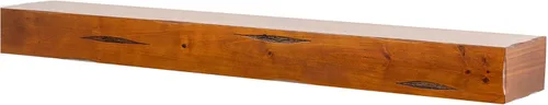 Breckenridge - Repisa para chimenea Castaño Rústico