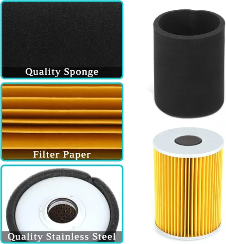Miniatura 4 de 10L0L Kit de afinación para carrito de golf Yamaha G2 G8 G9 G11 de 4 ciclos a gas 1985-1994, reemplaza J10-14417-00 J38-14450-00, filtro de aire