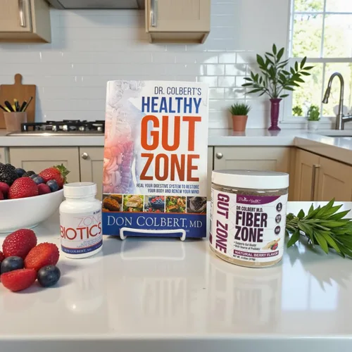 Miniatura 3 de Divine Health Dr. Colbert Zona intestinal Kit de inicio