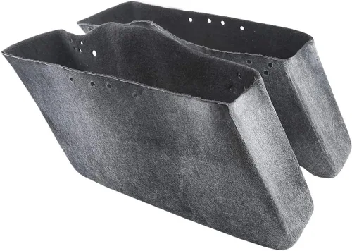 Miniatura 16 de SLMOTO Alforjas rígidas para Harley Electra Road King Glide 1994-2013 peltre Denim