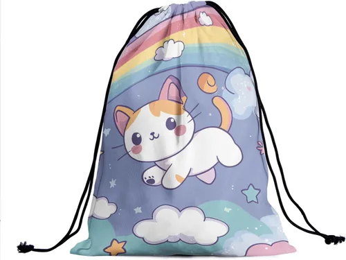 Miniatura 58 de Bolsa de agarre de gimnasia de piel de animal, bolsa de gimnasia con cordón ajustable, bolsa de cuerda para fauna silvestre, Mariposas Galaxy