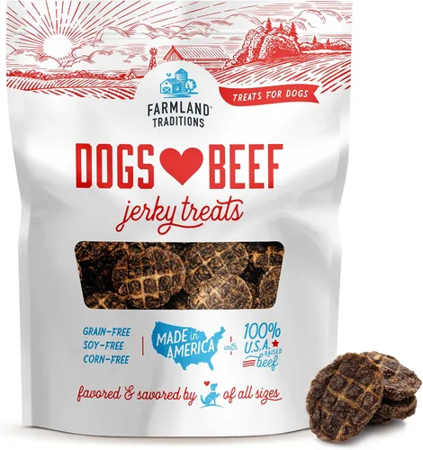 Miniatura 17 de Dulces para perros de pollo fabricados en los EE. UU. de Farmland Traditions, 3 lb