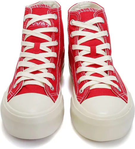 Miniatura 4 de VV87 Tenis de lona unisex de alta calidad, clásicos, cómodos, elegantes, ligeros, casuales para caminar