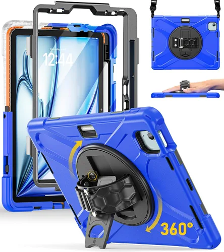 Miniatura 12 de BRAECN Funda para iPad Air de 11 pulgadas 2026 (M4) 2025 (M3) 2024 (M2), iPad Pro de 11 pulgadas (4ª/3ª/2ª/1ª) y Air 10.9 pulgadas (5ª/4ª) con Rosa